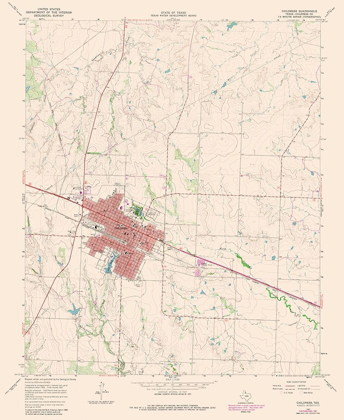 Picture of CHILDRESS TEXAS QUAD - USGS 1981