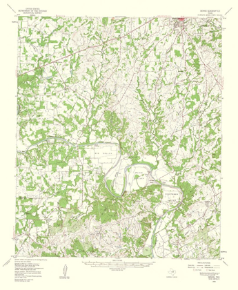 Picture of DENNIS TEXAS QUAD - USGS 1960