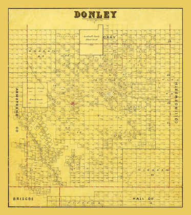 Picture of DONLEY COUNTY TEXAS - 1880