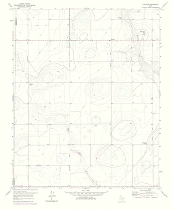 Picture of FAIRVIEW TEXAS QUAD - USGS 1975