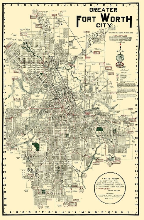 Picture of FORT WORTH TEXAS - ROGERS 1920