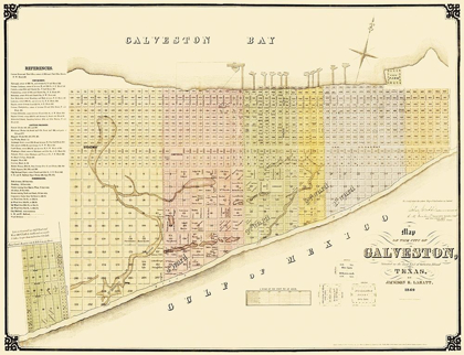 Picture of GALVESTON TEXAS LANDOWNER - LABATT 1869