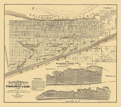 Picture of GALVESTON TEXAS - TRIMBLE 1867