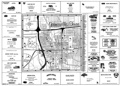 Picture of GAINESVILLE TEXAS - CHAMBER OF COMMERCE 1967