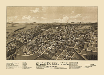 Picture of GREENVILLE TEXAS - NORRIS 1886
