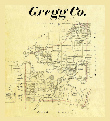 Picture of GREGG COUNTY TEXAS - COUSINS 1874