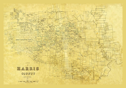 Picture of HARRIS COUNTY TEXAS - 1876