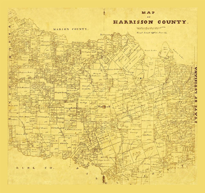 Picture of HARRISON COUNTY TEXAS - 1871