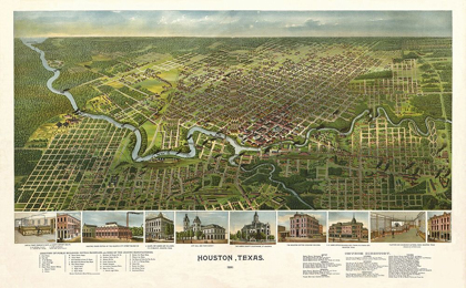 Picture of HOUSTON TEXAS - 1891