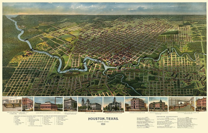 Picture of HOUSTON TEXAS - WESTYARD 1891