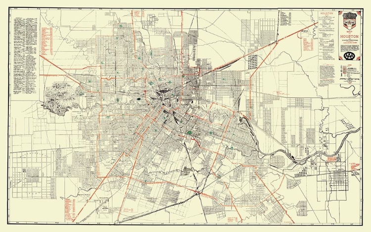 Picture of HOUSTON TEXAS - JONES 1930