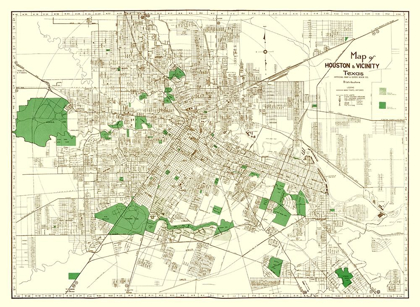 Picture of HOUSTON TEXAS - EVANS 1937