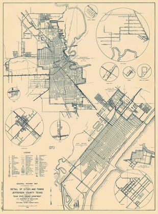 Picture of JEFFERSON TEXAS - HIGHWAY DEPT 1936