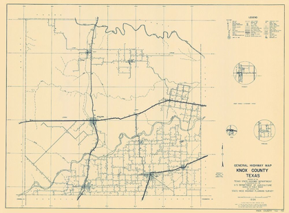 Picture of KNOX TEXAS HIGHWAY - HIGHWAY DEPT 1936