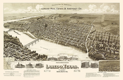 Picture of LAREDO TEXAS - AMERICAN PUB CO 1892