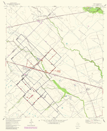 Picture of LISSIE TEXAS QUAD - USGS 1983