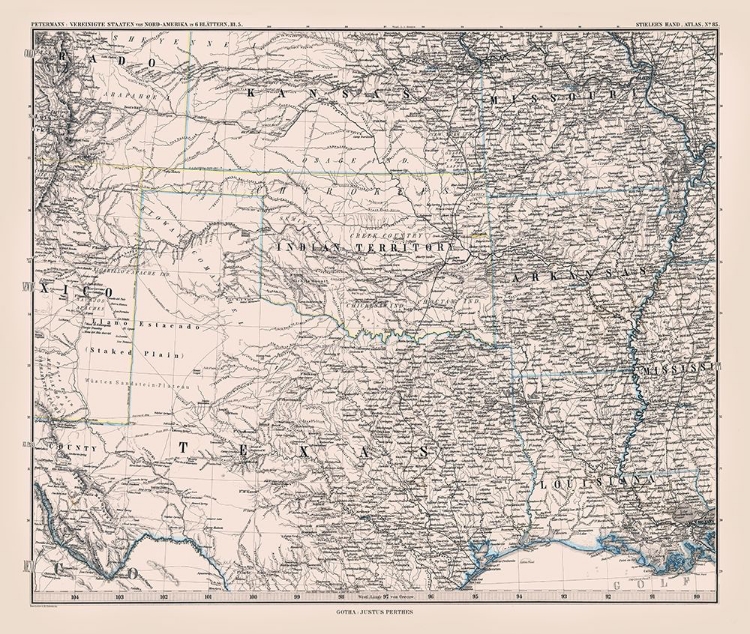 Picture of NORTH TEXAS - PERTHES 1872