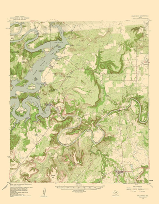 Picture of PALO PINTO TEXAS QUAD - USGS 1960