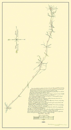 Picture of SAN ANTONIO TO LAREDO - 1865