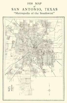 Picture of SAN ANTONIO TEXAS - NATIONAL 1930