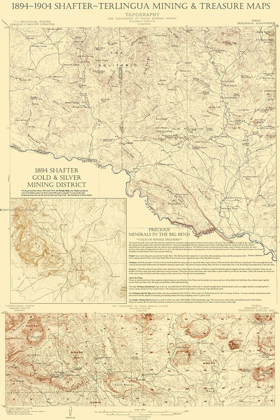 Picture of SHAFTER TERLINGUA TEXAS MINING TREASURES QUAD