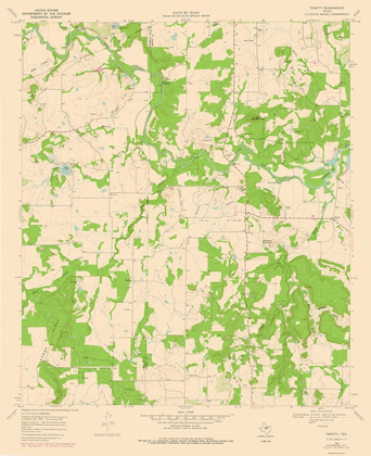 Picture of THRIFTY TEXAS QUAD - USGS 1969