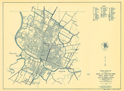 Picture of TRAVIS TEXAS HIGHWAY - HIGHWAY DEPT 1936