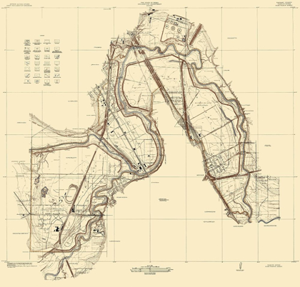 Picture of TRINITY RIVER TEXAS SHEET - USGS 1915