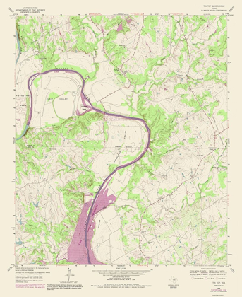 Picture of TIN TOP TEXAS QUAD - USGS 1959