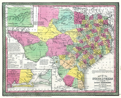 Picture of TEXAS - YOUNG 1850