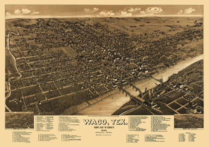 Picture of WACO TEXAS - WELLGE 1886