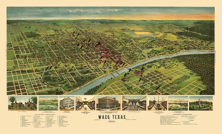 Picture of WACO TEXAS - ENSION 1892