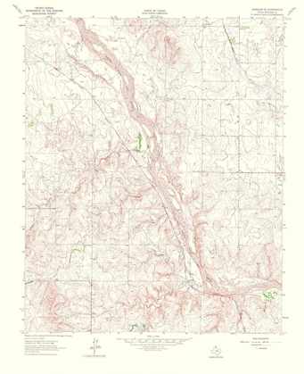 Picture of WHEELER SOUTHEAST TEXAS QUAD - USGS 1965
