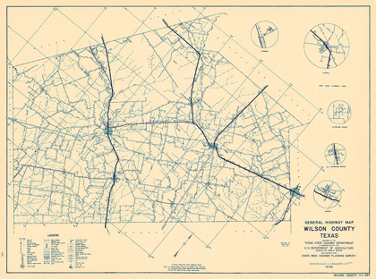 Picture of WILSON TEXAS - HIGHWAY DEPT 1936