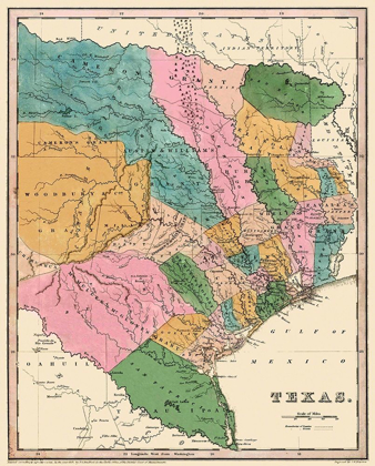 Picture of TEXAS - BRADFORD 1833
