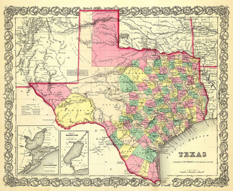 Picture of TEXAS - COLTON 1856