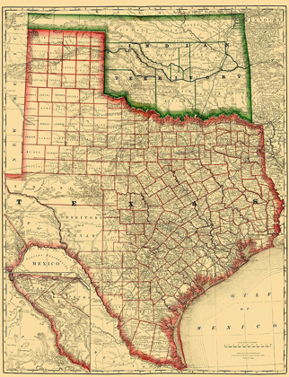 Picture of TEXAS - 1879