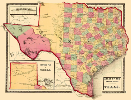 Picture of TEXAS - STEDMAN 1873