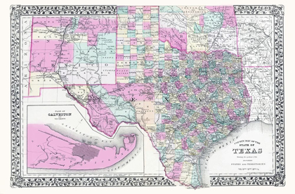 Picture of TEXAS, NEW MEXICO AND INDIAN TERRITORY