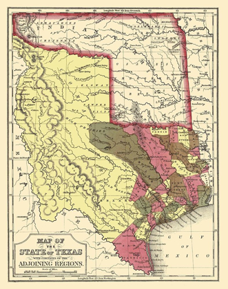 Picture of TEXAS - COWPERTHWAIT AND MITCHELL 1846