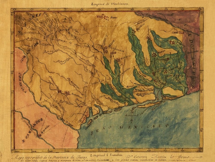 Picture of TEXAS SOUTHEAST - AUSTIN 1822