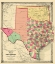 Picture of TEXAS AND INDIAN TERRITORY - WARNER AND BEERS 1876