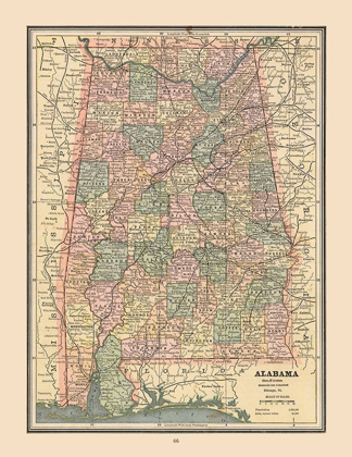 Picture of ALABAMA, UNITED STATES - CRAM 1888