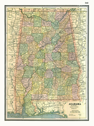 Picture of ALABAMA - JOHNSON 1888