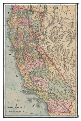 Picture of CALIFORNIA - JOHNSON 1888
