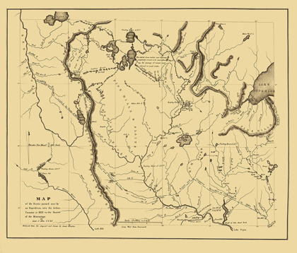 Picture of INDIAN COUNTRY EXPEDITION CENTRAL US 1832