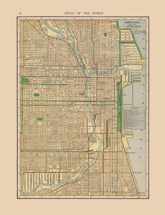 Picture of CHICAGO  ILLINOIS  - HAMMOND 1910