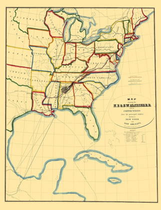 Picture of NE AND SW ALABAMA RAILROAD - HOYER 1850