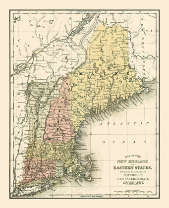 Picture of EASTERN STATES - MITCHELL 1877