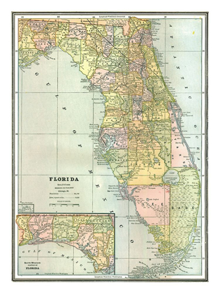 Picture of FLORIDA - JOHNSON 1888